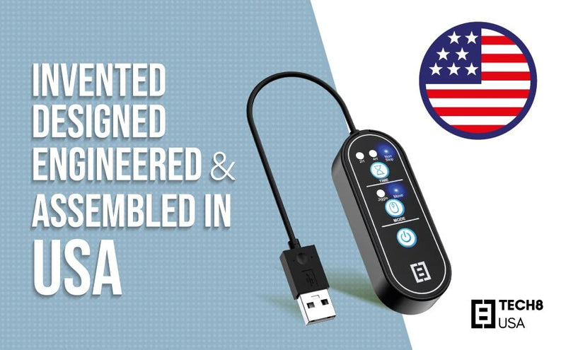 [Australia - AusPower] - Tech8 USA, 2-in-1 Mouse Mover and Jiggler in 1, Keeps PC Active, Status Green, Undetectable, Timer Function, Dual Mode, American Company 