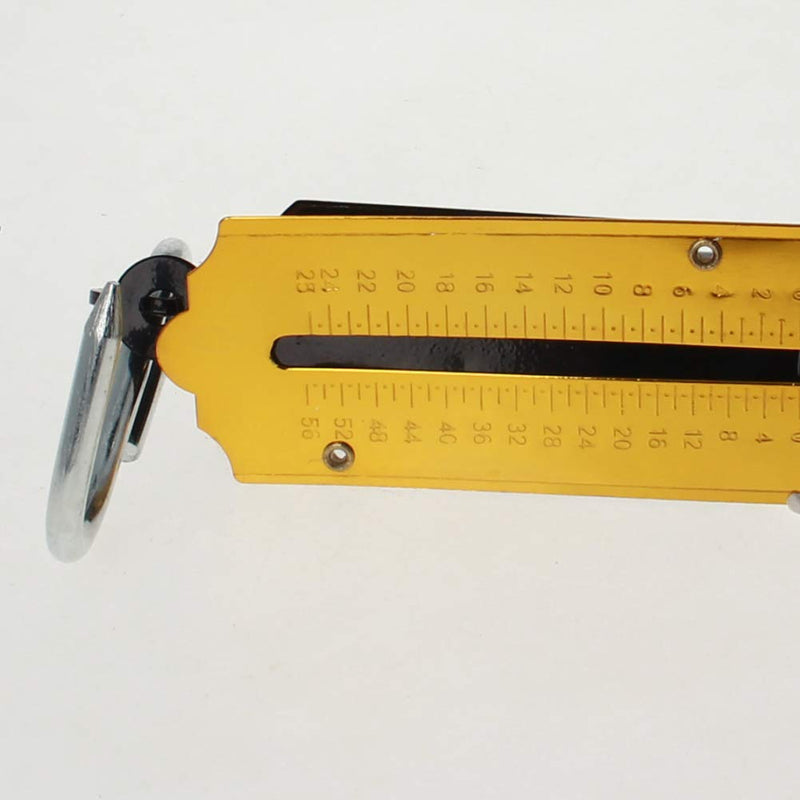 [Australia - AusPower] - Spring Balance Hanging Hook Handheld Metal Weighing Scale Kilo & LBS 25KG, (Bettomshin) 