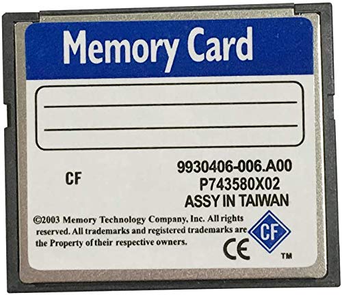 [Australia - AusPower] - CompactFlash Memory Card 128MB Camera CF Card for Numerical Control Advertising Machine Tool 