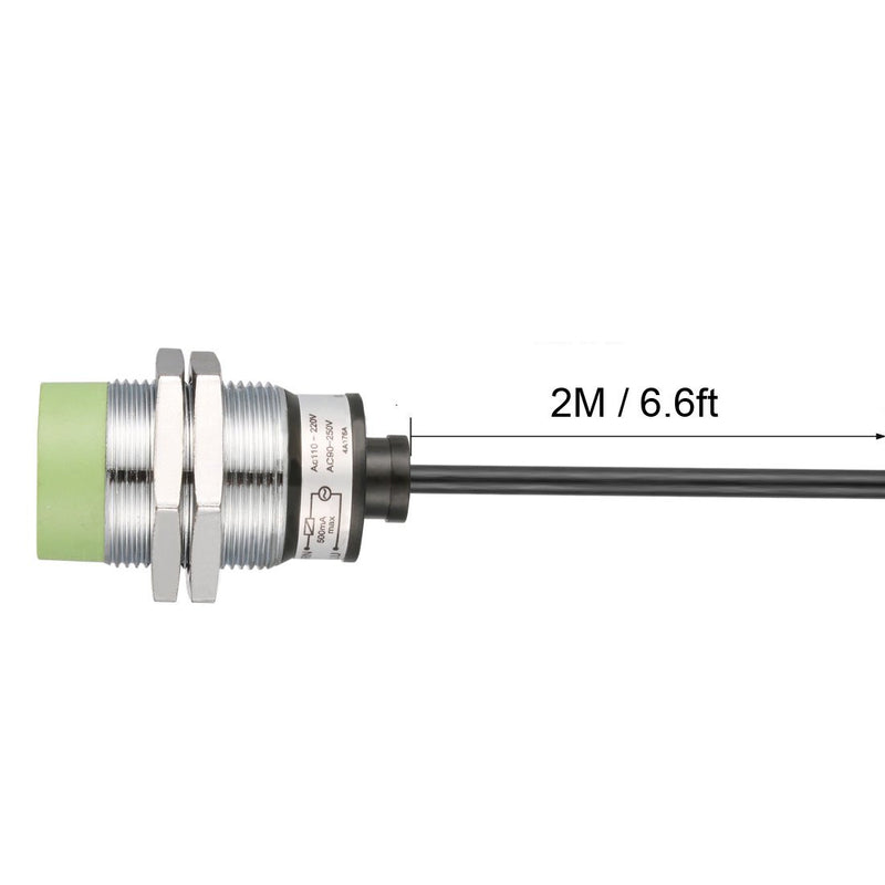 [Australia - AusPower] - uxcell 1-15mm Inductive Proximity Sensor Switch Detector NO AC 110-220V AC 90-250V 500mA 2-Wire PR30-15AO 