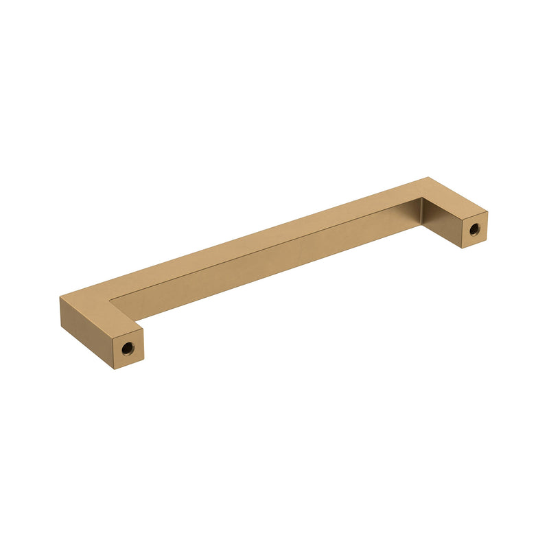 [Australia - AusPower] - Amerock | Cabinet Pull | Champagne Bronze | 5-1/16 inch (128 mm) Center-to-Center | Monument | 1 Pack | Drawer Pull | Cabinet Handle | Cabinet Hardware 