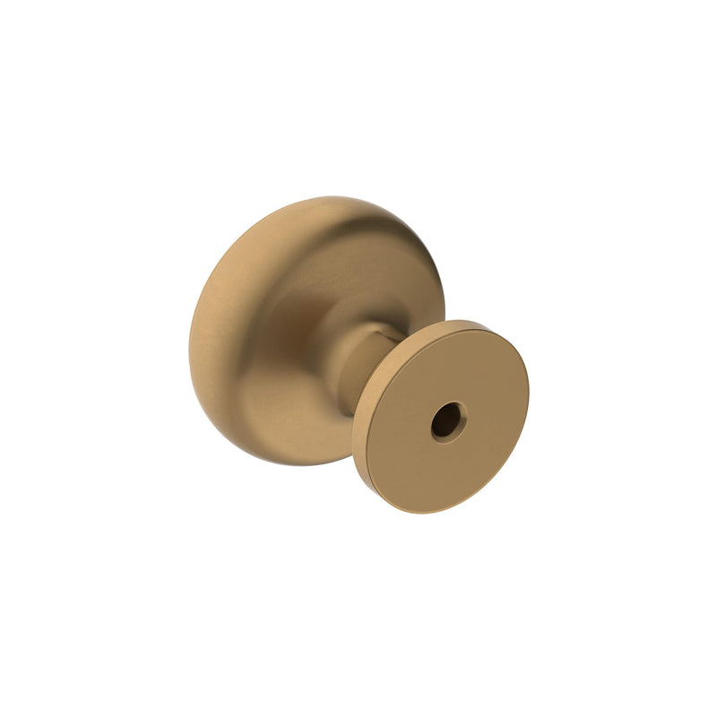[Australia - AusPower] - Amerock | Cabinet Knob | Champagne Bronze | 1-1/8 inch (29 mm) Diameter | Ville | 1 Pack | Drawer Knob | Cabinet Hardware 