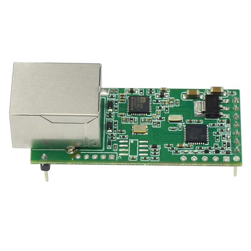 [Australia - AusPower] - PUSR USR-TCP232-T2 Tiny Serial Ethernet Converter Module Serial UART TTL to Ethernet TCPIP Module Support DHCP and DNS (1Piece) 1Piece 
