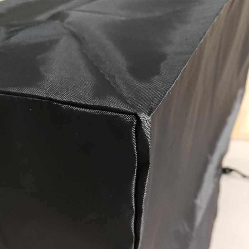 [Australia - AusPower] - CPU Dust Cover, Computer Desktop PC Mid-Tower [Antistatic, Waterproof] Jacket Protector, PC Case, Computer Dust Cover with Adjustable Elastic Cord (8.2W x16H x20D) 8.2''W x 20''D x 16''H Black 