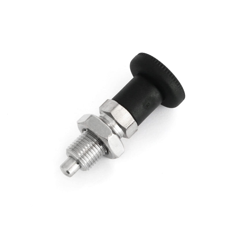 [Australia - AusPower] - heyous Push Fit Ball Nose Spring Plunger Stainless Steel Spring Return Knob Plunger Spring Indexing Plunger M12 