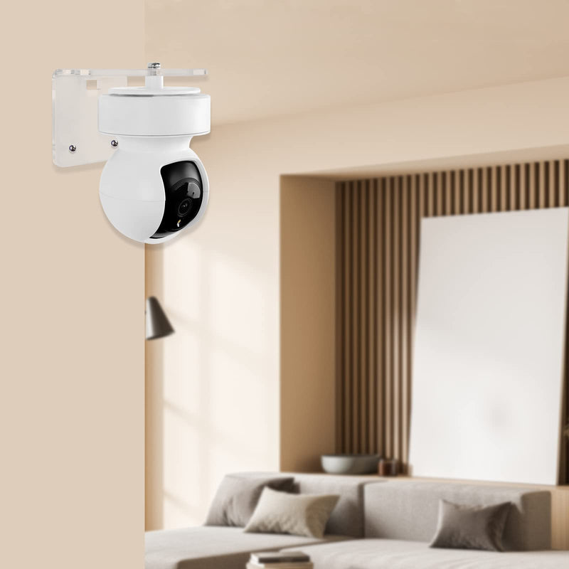 [Australia - AusPower] - TIUIHU Wall Mount Compatible with TP-Link Tapo C210/ C200 and Kasa Indoor Pan/Tilt Smart Security Camera Bracket/Holder for Home/Apartment 