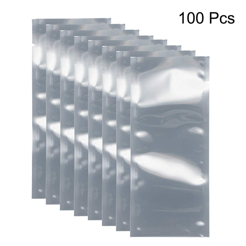 [Australia - AusPower] - uxcell Antistatic Shield Shielding Bag, Flat Open Top Anti Static Bag for Electronic Devices, 3x6 inch(70x160mm), 100 PCS 