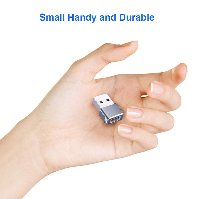 [Australia - AusPower] - USB C Female to USB Male Adapter 2Pack and Micro USB to USB C Adapter 4Pack 