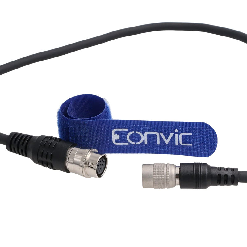 [Australia - AusPower] - Compatible Hirose HR10A 4Pin Male to 12-pin Female Adaptor Cable for Sony F5/ F55 Power use (2M) 2M 