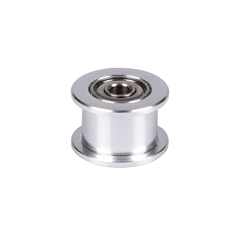 [Australia - AusPower] - WINSINN GT2 Idler Pulley 16 Toothless 3mm Bore 6mm Width Timing Pulley Wheel Aluminum for 3D Printer (Pack of 5Pcs) 6mm Belt 3mm Bore 16T Toothless 