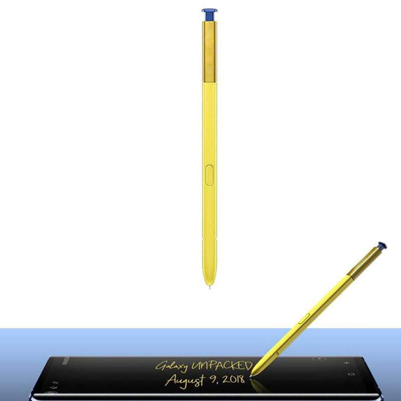 [Australia - AusPower] - BSDTECH Galaxy Note 9 Pen (Without Bluetooth), Stylus Touch S Pen Replacement for Samsung Galaxy Note 9 with C-Type Adapter &Tips/Nibs+Eject Pin (Yellow) Yellow 