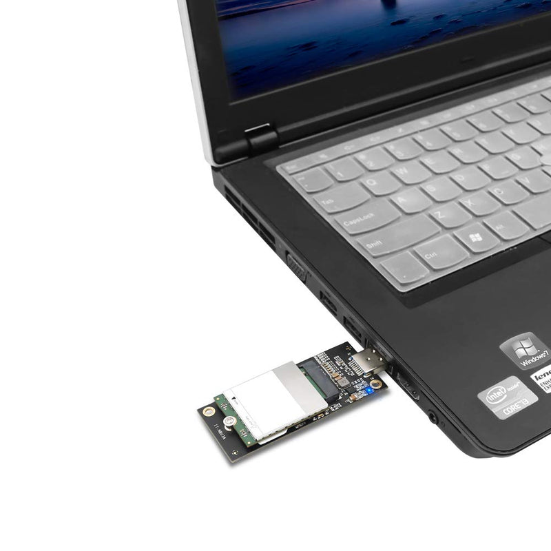 [Australia - AusPower] - USB to NGFF M.2 Key B Adapter Enclosure with Sim CardSlot for WWAN/LTE Module 