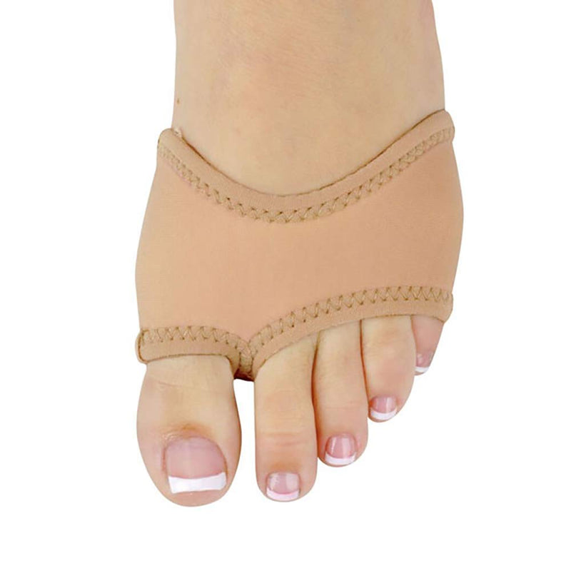 [Australia - AusPower] - Danshuz Womens Tan Neoprene Ballet Slip On Half Sole (Medium) 