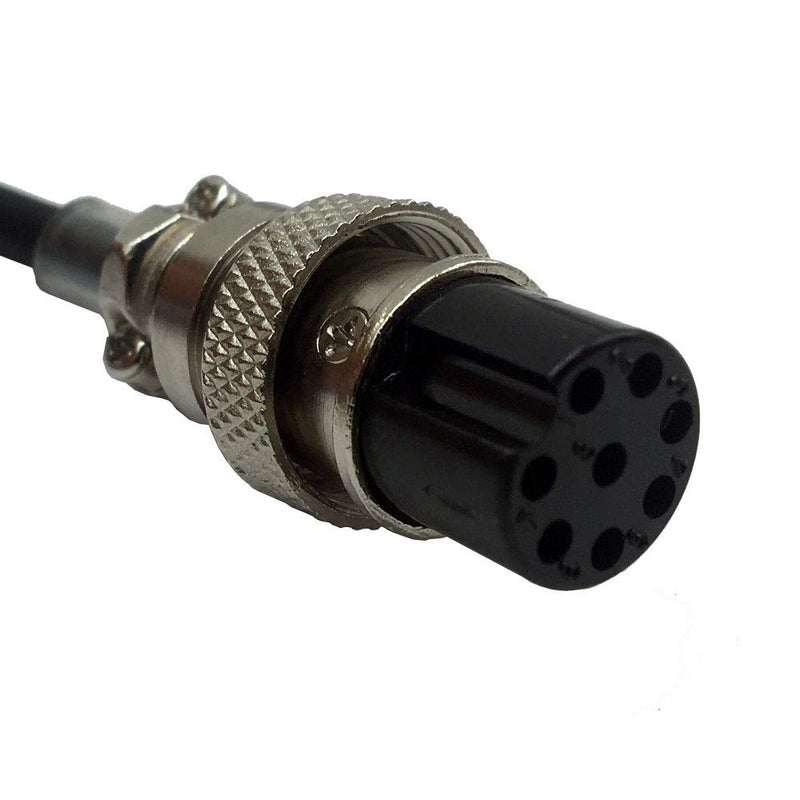[Australia - AusPower] - Red-Fire 8 Pin Female Mic Microphone Cable Cord for Kenwood Radio MC-60A MC-90 MC-60 