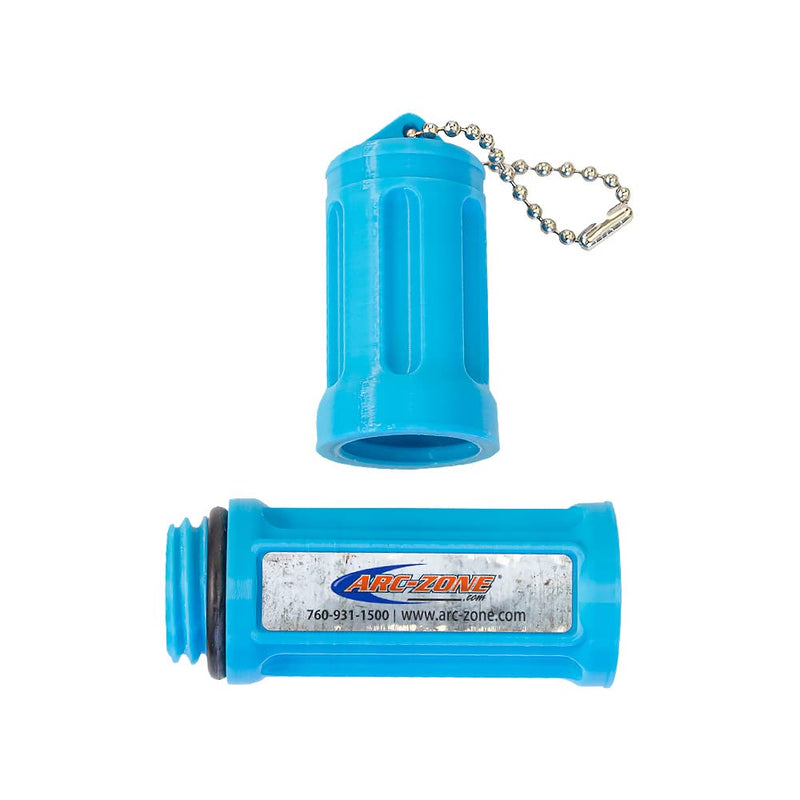 [Australia - AusPower] - Arc-Saber Tungsten Electrode Storage Solution with Magnetic Base 5" Sky Blue 