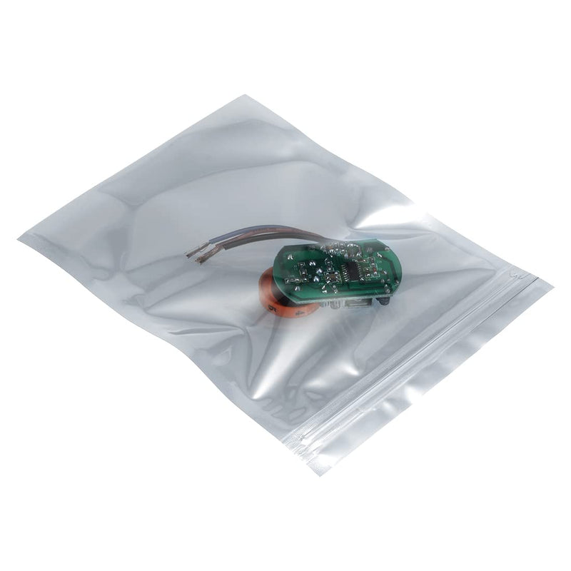 [Australia - AusPower] - uxcell Anti Static Resealable Shielding Bag, 130x180mm/5x7 inch, Protective Antistatic Bag, for Store HDD SSD RAM Laptop Hard Drives Memory Card, Electronic Devices, 100pcs 