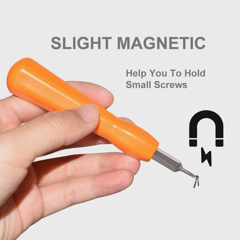 [Australia - AusPower] - Screwdriver for Ring Doorbell,EMiEN Torx T6 T15 Bit Screwdriver For Ring Video Doorbell,Doorbell 2,Doorbell Pro And Elite Battery Change, Charge & Replacement, Wifi Password Reset Access 