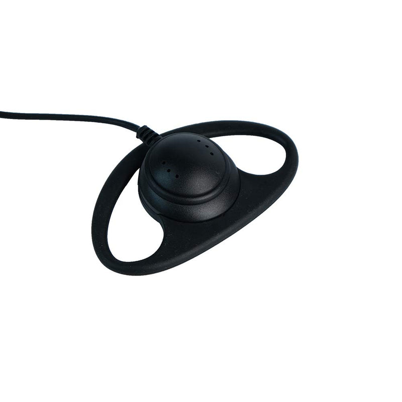 [Australia - AusPower] - Motorola Xpr 6550 Earpiece,Klykon D Shape Surveillance Ear Piece Headset with Ptt Mic for Motorola 2 Way Radio Walkie Talkie XPR7550 XPR6350 XPR7350 7550e 7580e 