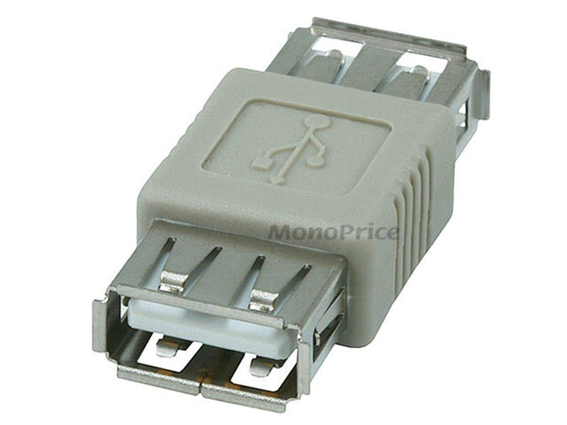 [Australia - AusPower] - Monoprice USB 2.0 A Female to A Female Coupler Adapter (100362) 
