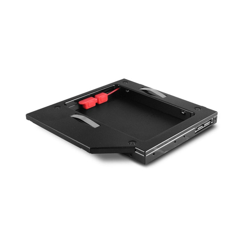 [Australia - AusPower] - Vantec SSD/HDD Aluminum Caddy for 12.7mm ODD Laptop Drive Bay (MRK-HC127A-BK) 12.7mm ODD laptop HDD caddy Enclosure 