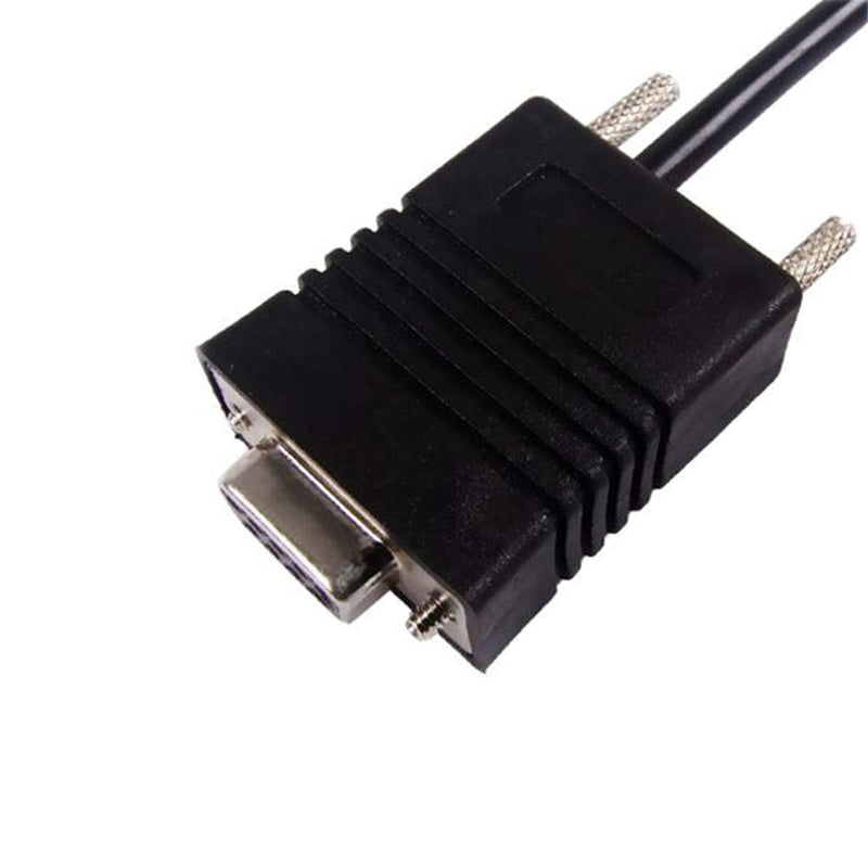 [Australia - AusPower] - RS232 Serial Cable for MS9540 MS7120 MS5145 Barcode Scanner DB9 6FT 2M Straight 