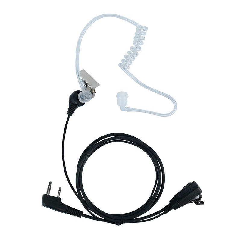 [Australia - AusPower] - Caroo Kenwood Walkie Talkies Radio Earpiece 2 Pin Covert Acoustic Tube Headset for Baofeng UV-5R BF-888S BF-F8HP BF-F9 UV-82 UV-82HP UV-82C Kenwood TK-2107 TK-3107 Retevis RT21 Two Way Radio,10 Pack 