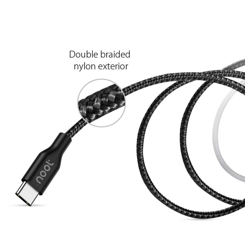 [Australia - AusPower] - noot products-Charger Cable for Google Pixel 6/6 Pro/5a/5/4a 5G/4a/4/4XL/3a/3a XL/2/2XL/3/3XL Samsung Galaxy S21/S20/S10/S10E/A10e/A11/A21/A51/A71 - Braided 6FT USB Type C to A Fast Charger Cable 