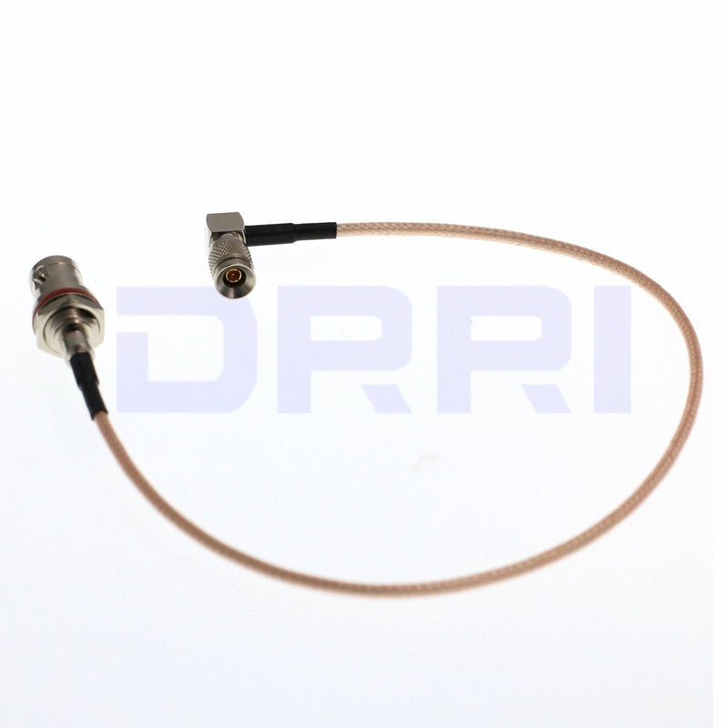[Australia - AusPower] - DRRI HD SDI BNC Female Bulkhead to DIN 1.0/2.3 Male Straight 75ohm RG179 Pigtail Cable for Blackmagic HyperDeck Shuttle 