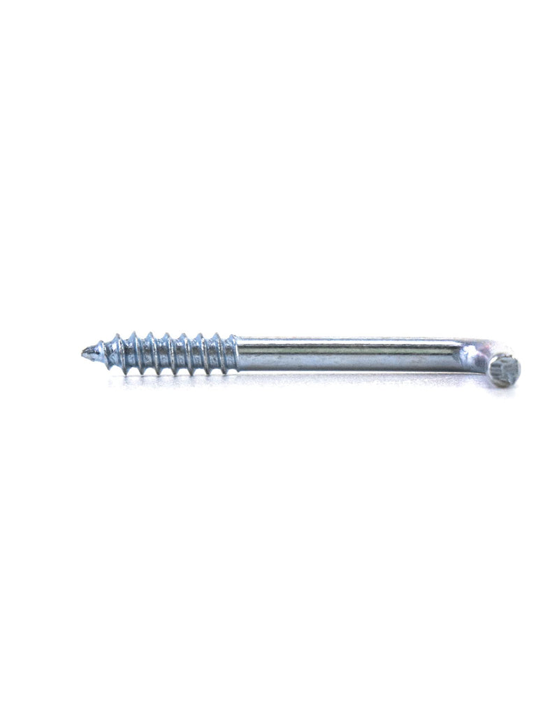 [Australia - AusPower] - QWORK 7-Shaped Screw Right-Angle Hook Screw, 50 PCS Set Carbon Steel Metal L Shape Self-Tapping Screws Hooks, 1-5/16" x 9/16" ( 34mmx15mm ) 1-5/16" x 9/16" (34mmx15mm) 
