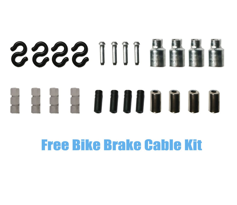 [Australia - AusPower] - Bicycle Cable Cutter, Universal 4×5.9FT(1.8m) Brake Cable, 4×7.2FT(2.2m) Shift Cable, Replacement Kit for Mountain and Road Bicycle, Cable and Housing Cutter Tool 