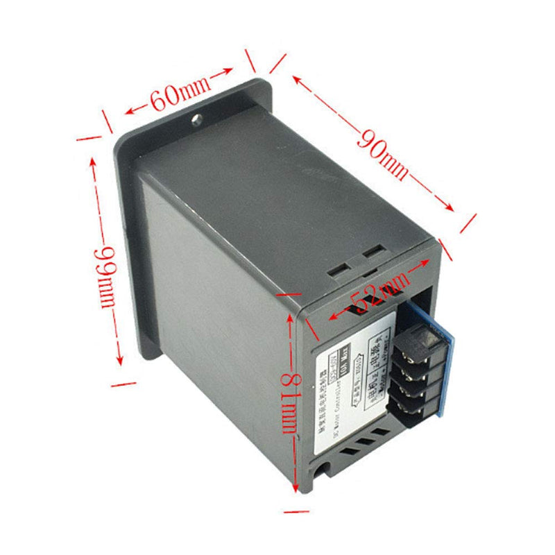 [Australia - AusPower] - DC Motor Controller X0520 20A 12V24V36V48V Motor Speed Control PWM Variable Speed Switch 