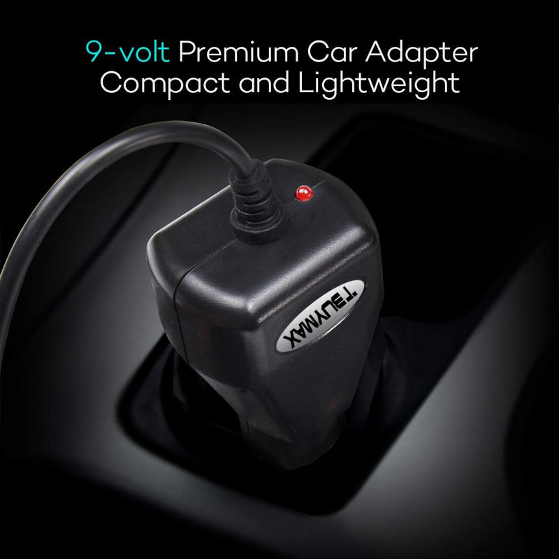 [Australia - AusPower] - 9 Volt Car Vehicle Adapter for Medela Pump-in-Style Advanced Breast Pump, CE FCC Approved Power Adapter Replaces Part # 67174 