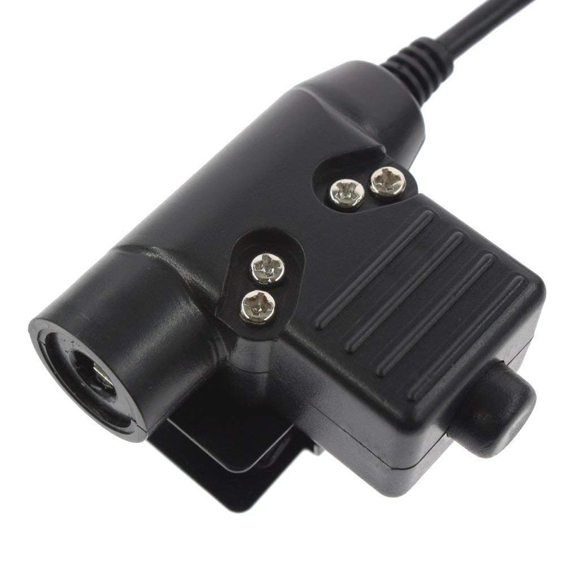 [Australia - AusPower] - Armorwerx U94 PTT System Compatible with Peltor Comtac and Yaesu Radio (Military/NATO-US Wired) 