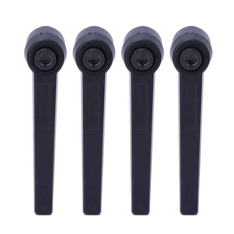 [Australia - AusPower] - FTVOGUE 4PCS Thread Adjustable Handle Metal Machine Knobs Adjustable Fixing Handle M4/5/6/8/10/12 Female Thread(M4) 