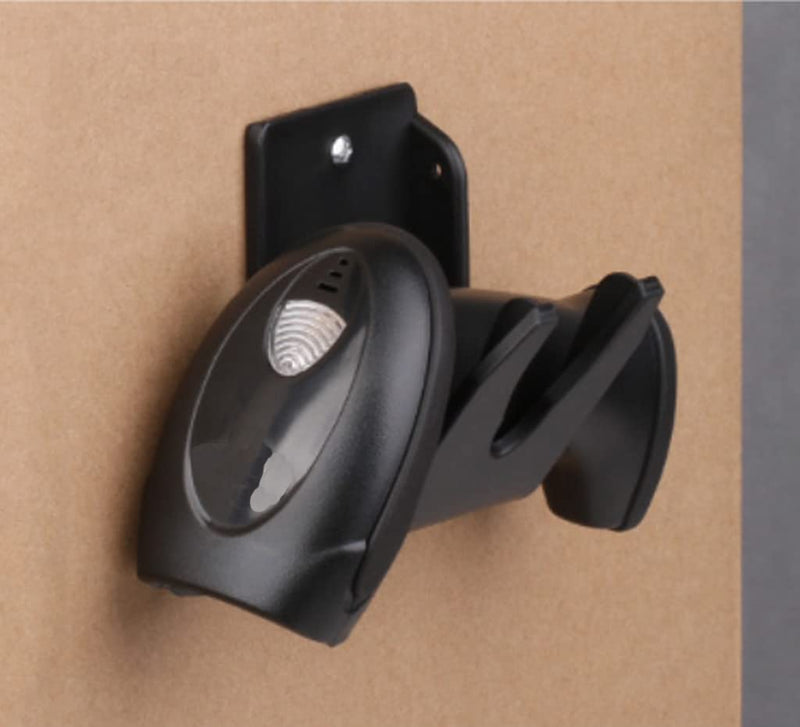 [Australia - AusPower] - Barcode Scanner Holder, Barcode Scanning Bar-Code Reader Holder Rack Bracket Wall Mount Fit for Most Scanner Barcode Scanner Scan Gun Label Reader (A) A 