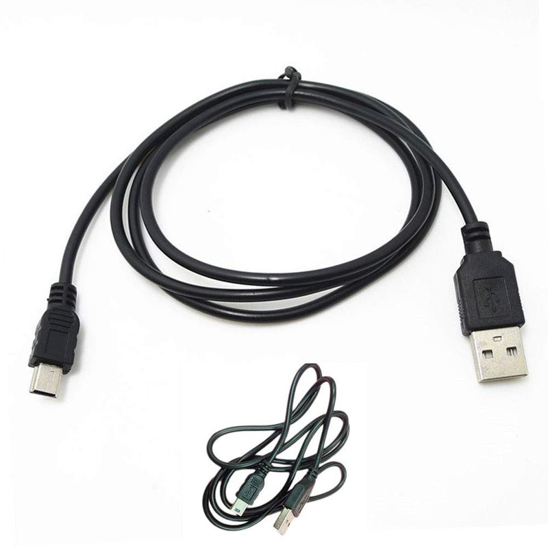 [Australia - AusPower] - Mini USB Cable Data Replacement Cord for Digital Camera Canon Charging Cable Powershot ELPH 180,190,100 HS,ELPH 170/160,5D Mark III, 5DS/ 5DS R 