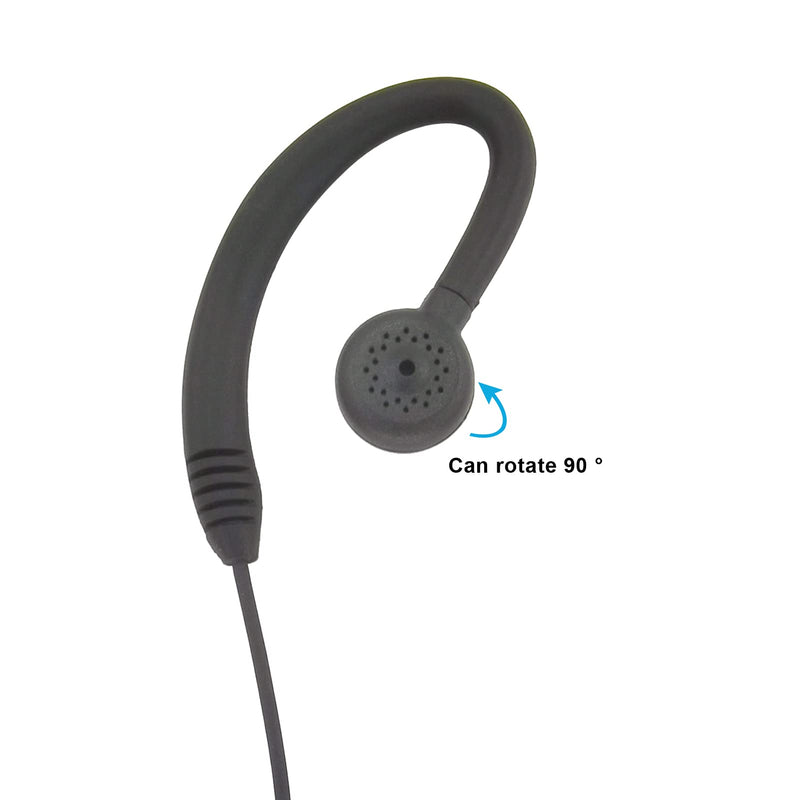 [Australia - AusPower] - RUKEY Walkie Talkie Earpiece Headset Compatible with Motorola Radio CLS1110 XTN446 P140 CP040 P50 XV1100 SU220 