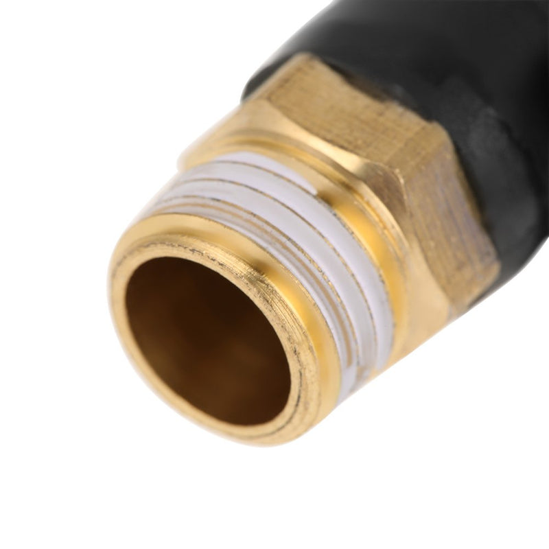 [Australia - AusPower] - 10PCS Pneumatic Elbow Quick Fittings Push Connector in 8mm, 90 Degree Pneumatic Tube Fitting, Air Quick Connect Elbow Fittings, Quick Connect Air Tube Fittings, G1/4'' Thread Diameter 