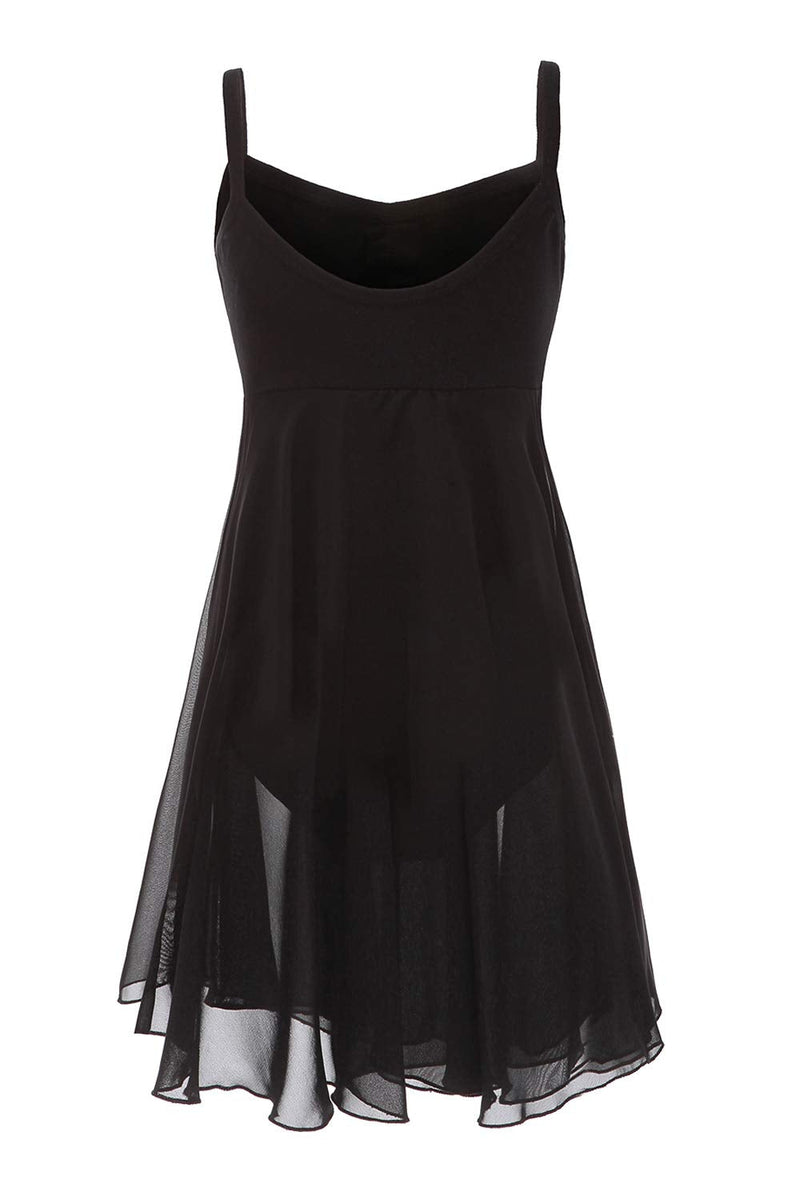 [Australia - AusPower] - ORIDOOR Girls' Camisole Leotard Ballet Dance Dress Ballerina Costumes 9-10 Years Black 
