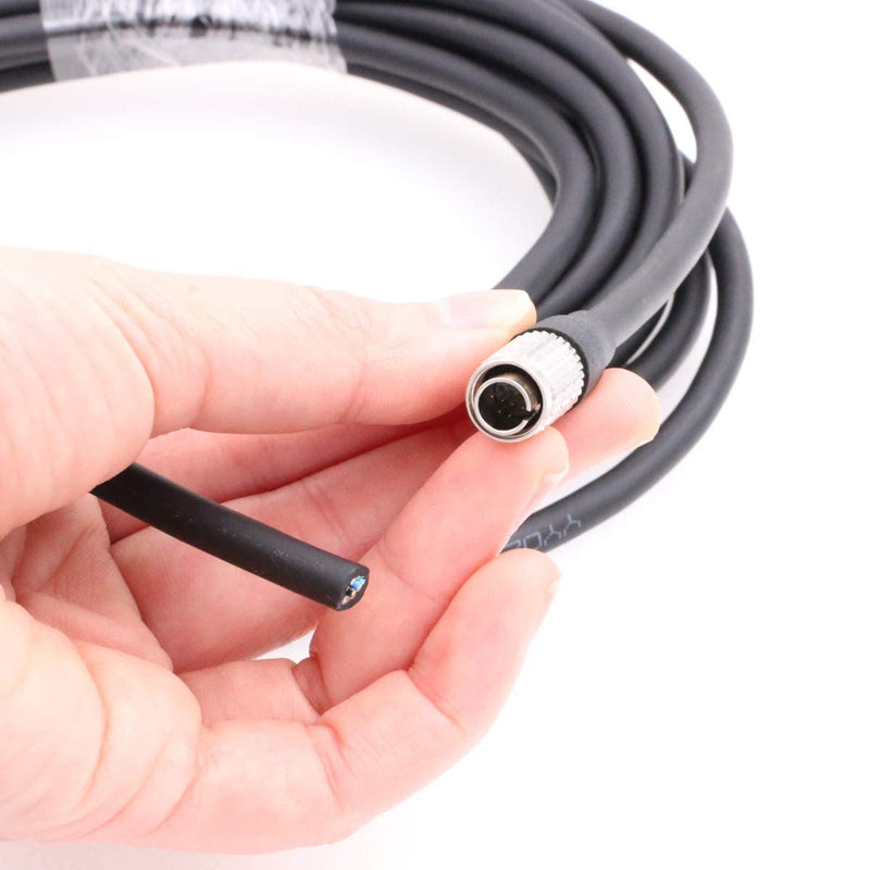 [Australia - AusPower] - SZRMCC Hirose HR25-7TR-8P 8-Pin Male to Open End GPIO Cable for FLIR Industry Machine Vision Camera (3m/9.8ft) 3m/9.8ft 