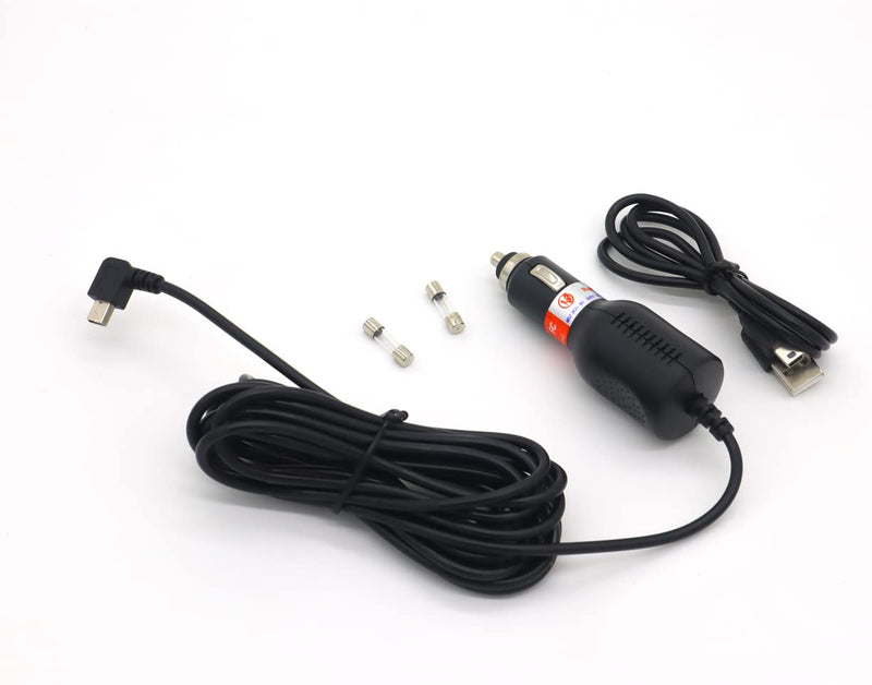 [Australia - AusPower] - JFXONE Car Power Charger Adapter + USB Cord Compatible with Rand McNally TND 520, 530,540, 720, 730 GPS 