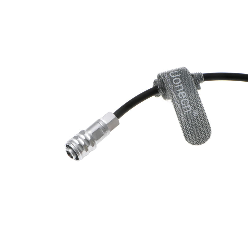 [Australia - AusPower] - Uonecn Weipu 2 Pin Female to Right Angle DC Power Cable for Blackmagic Pocket Cinema Camera 4K Gold Mount V Mount Battery Cord 24'' 