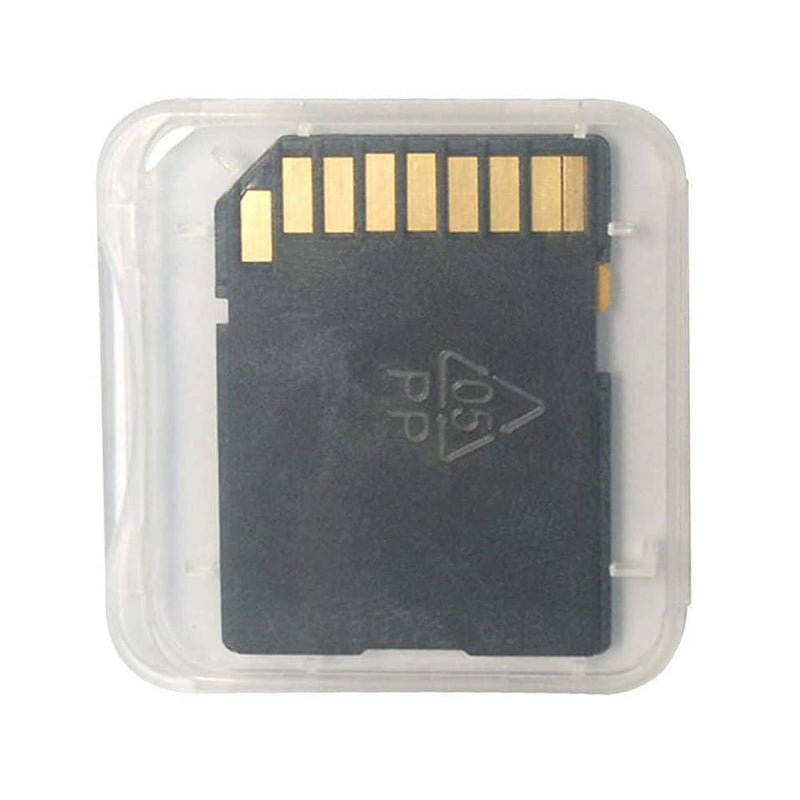 [Australia - AusPower] - 10 pcs SD MMC / SDHC PRO DUO Memory Card Plastic Storage Jewel Case (memory card not included) 