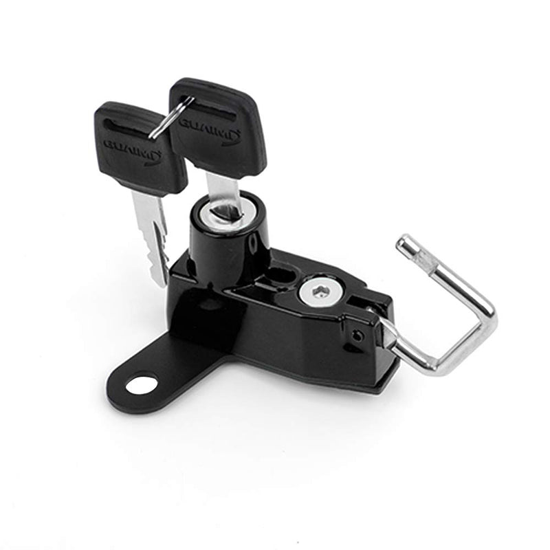[Australia - AusPower] - GUAIMI Motorcycle Helmet Lock Anti-Theft Helmet Security Lock for Suzuki GSX-S125 GSX-R125 2017-2020 -Black Standard Lock Black 
