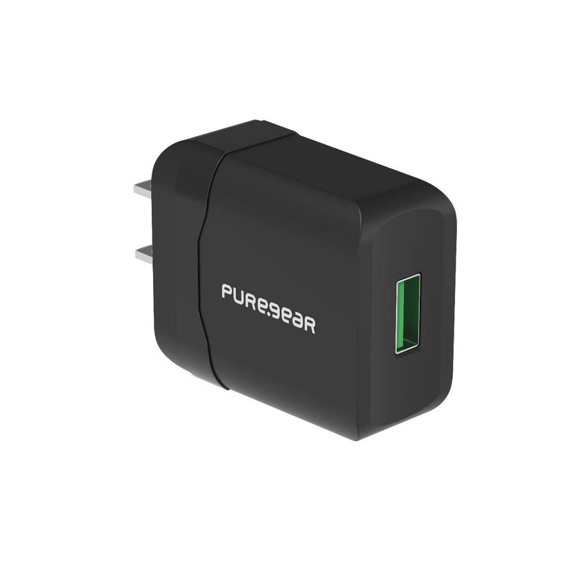 [Australia - AusPower] - PureGear, 15W Qi-Certified Fast Wireless Charging Pad for Galaxy S21,S20,S10,S9,S8,Note 20,10. iPhone 12, 12Pro, 12 Pro Max, SE, 11, 11Pro, 11 Pro Max, Xs Max, XR, XS, X, 8, AirPods Include AC Adapter 