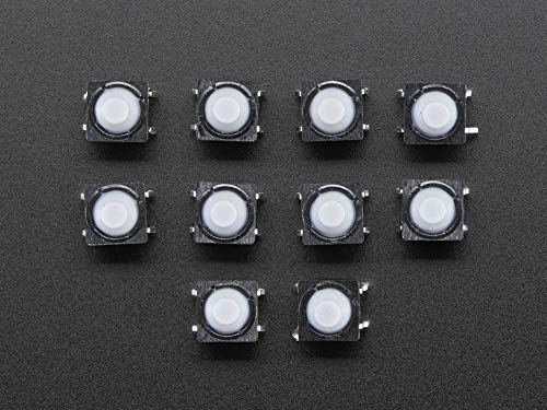 [Australia - AusPower] - Adafruit 3101 Soft Tactile Button 8mm 10 Count 
