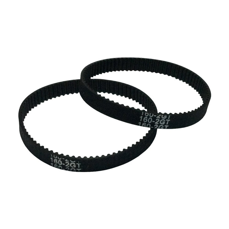 [Australia - AusPower] - BEMONOC 2GT Rubber Timing Belt 160-2GT-6 L=160mm W=6mm 80 Teeth in Closed Loop for 3D Printer Pack of 10pcs 