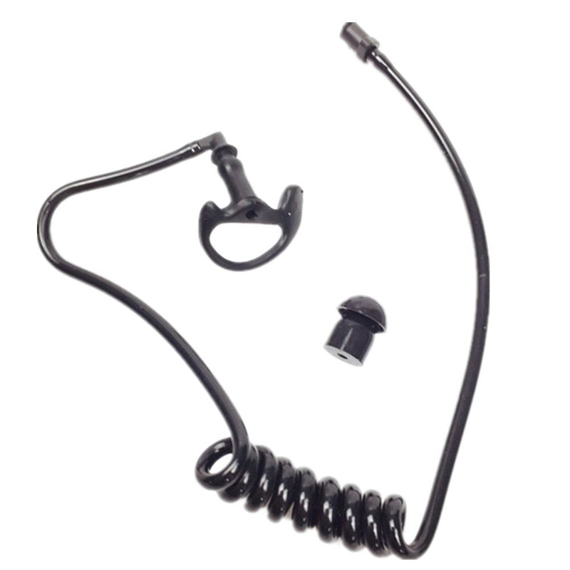 [Australia - AusPower] - Lsgoodcare Replacement Acoustic Coil Audio Mic Tube with Earbuds Compatible for Motorola Kenwood Icom Two Way Radio Acoustic Tube Earpiece Replacement 