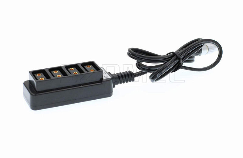 [Australia - AusPower] - SZRMCC 0B 3 Pin Steadicam Zephyr 12V Output to 4 Port D tap Female Hub Splitter Adapter Expansion Power Out Cable (12V Output) 