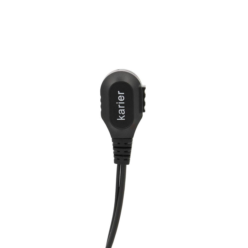 [Australia - AusPower] - Karier 2 Pin Walkie Talkie Headset Earpiece with PTT Mic and Silica Gel Earloops for Motorola CLS1410 CLS1110 CP200 GP300 GP2000 XU1100 PRO1150 MU12 Radio(5 Pack) 